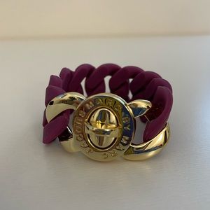 Marc By Marc Jacobs Gummy Turn Lock Bracelet